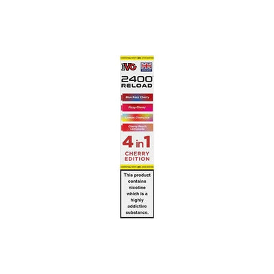 I VG Vaping Products IVG 2400 Reload Multi Edition 20mg Prefilled Pods 2ml 2400 Puffs 4 Pcs