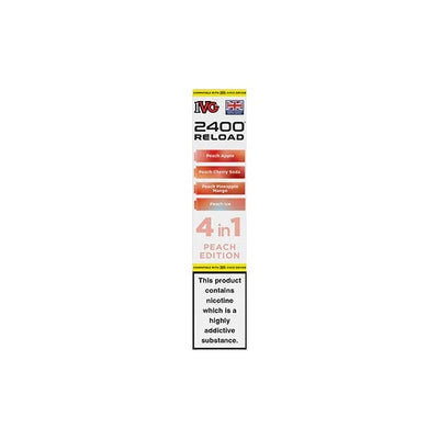 I VG Vaping Products IVG 2400 Reload Multi Edition 20mg Prefilled Pods 2ml 2400 Puffs 4 Pcs