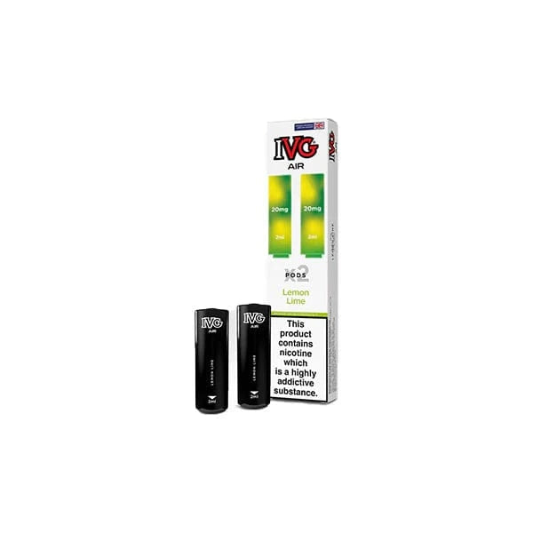 I VG Vaping Products IVG Air 20mg Prefilled Pods 2ml 1200 Puffs 2 Pcs