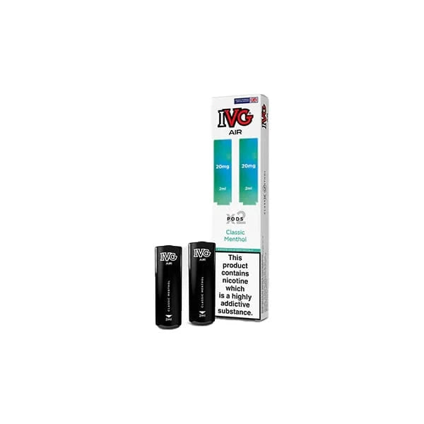I VG Vaping Products IVG Air 20mg Prefilled Pods 2ml 1200 Puffs 2 Pcs