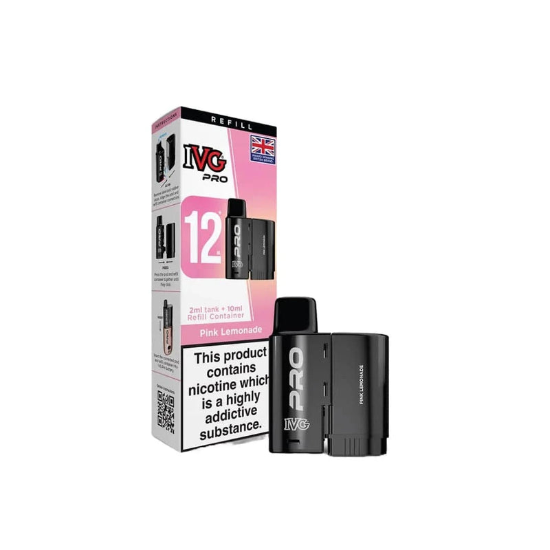 I VG Vaping Products IVG Pro 12 20mg Refill Pod Pack 10000 Puffs