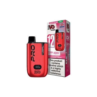 I VG Vaping Products IVG Pro 12 Pod 0mg Vape Kit 10000 Puffs
