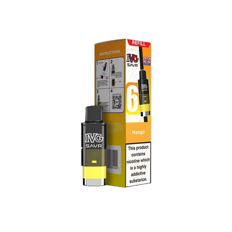 I VG Vaping Products IVG SAVR 20mg Refill Pod Pack 3000 Puffs