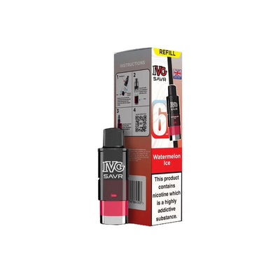 I VG Vaping Products IVG SAVR 20mg Refill Pod Pack 3000 Puffs