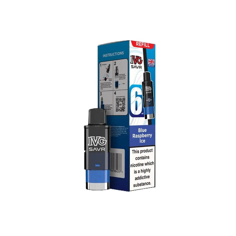 I VG Vaping Products IVG SAVR 20mg Refill Pod Pack 3000 Puffs