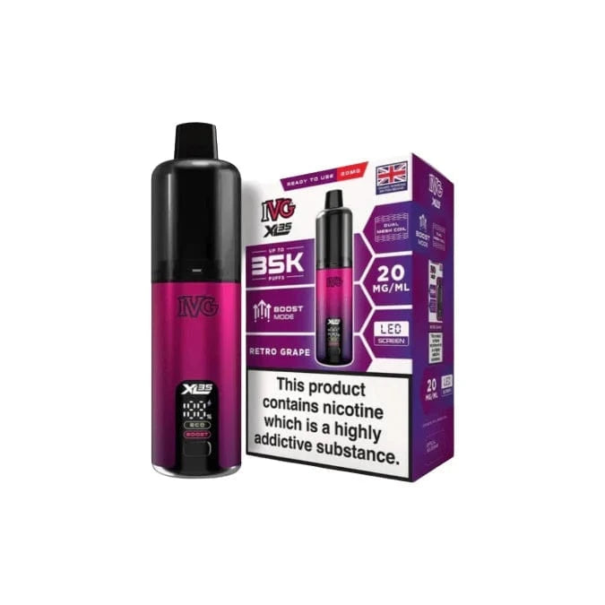 I VG Vaping Products IVG XL 35K 20mg Prefilled Pod Vape Kit 35000 Puffs