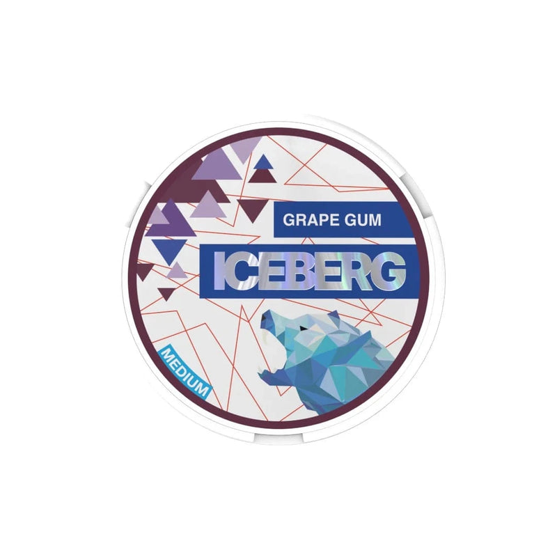 Iceberg Smoking Products 20mg Iceberg Medium Nicotine Pouches - 20 Pouches