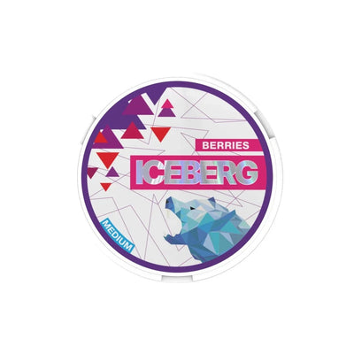 Iceberg Smoking Products 20mg Iceberg Medium Nicotine Pouches - 20 Pouches