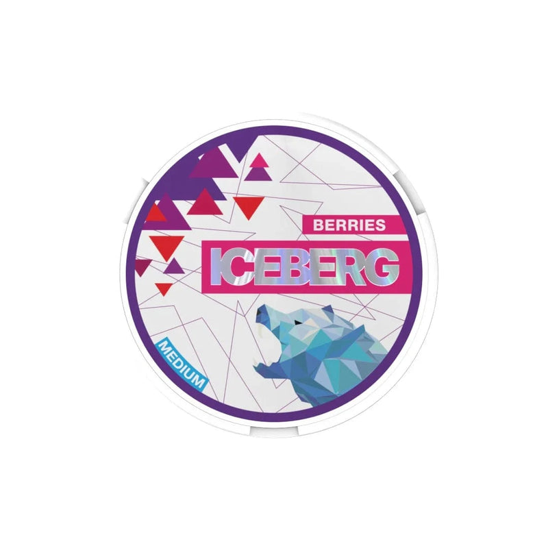 Iceberg Smoking Products 20mg Iceberg Medium Nicotine Pouches - 20 Pouches