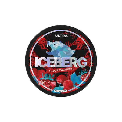 Iceberg Smoking Products 50mg  Iceberg Ultra Nicotine Pouches - 20 Pouches