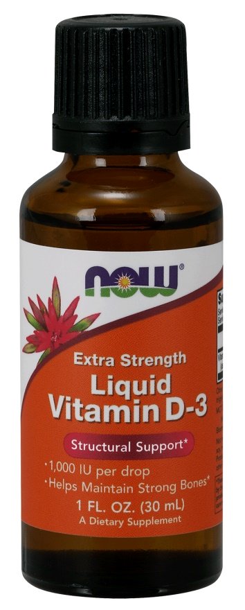 Vitamin D-3 Liquid, 1000 IU (Extra Strength) - 30ml
