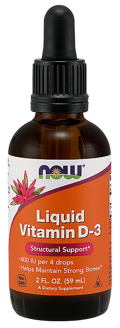 Vitamin D-3 Liquid, 400 IU - 59ml