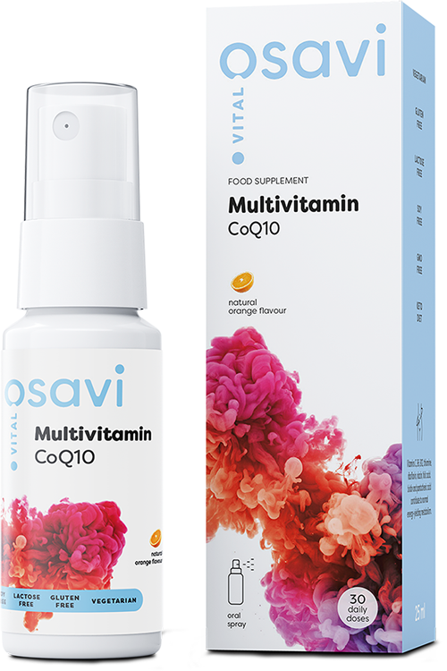 Multivitamin CoQ10 Oral Spray, Orange - 25ml