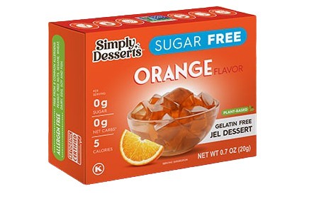 Jel Dessert, Orange - 20 grams