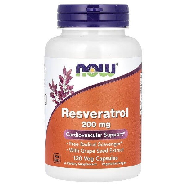 Resveratrol, 200mg - 120 vcaps