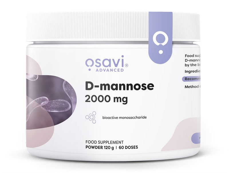 D-mannose Powder, 2000mg - 120 grams