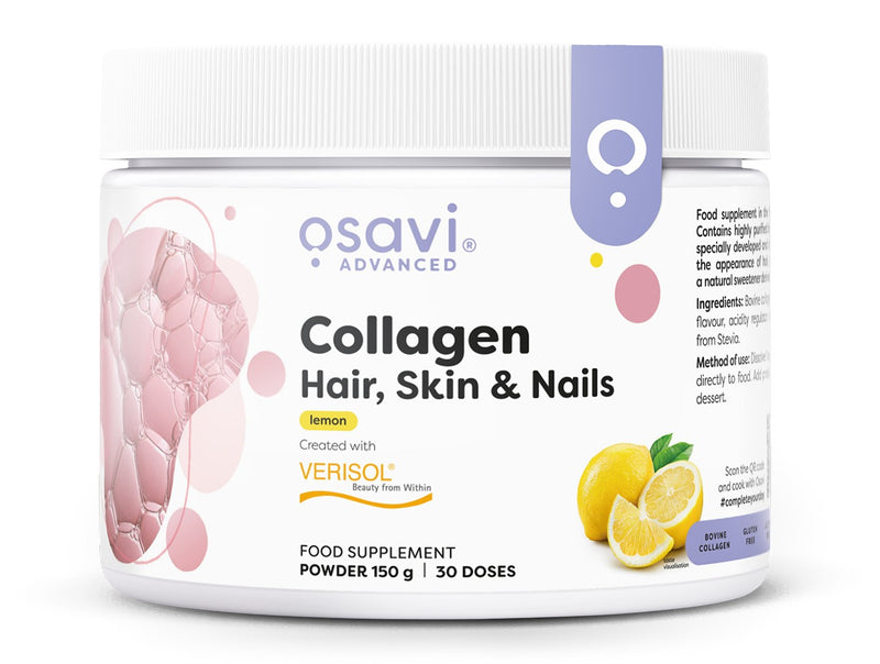 Collagen Peptides (Hair Skin & Nails), Lemon - 150 grams