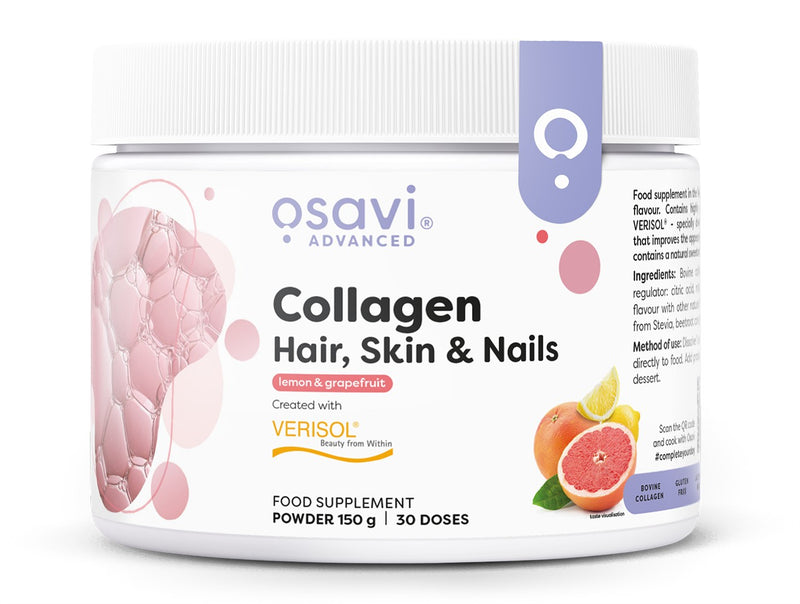 Collagen Peptides (Hair Skin & Nails), Lemon & Grapefruit - 150 grams