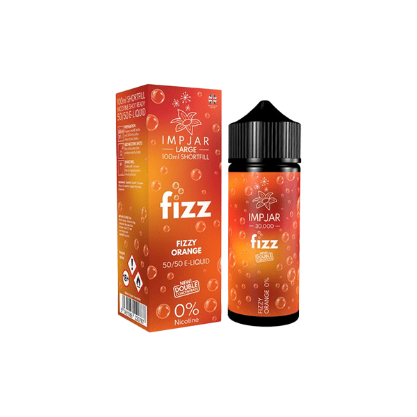 Imp Jar Vaping Products 0mg Imp Jar Fizz 100ml Shortfill (50VG/50PG)