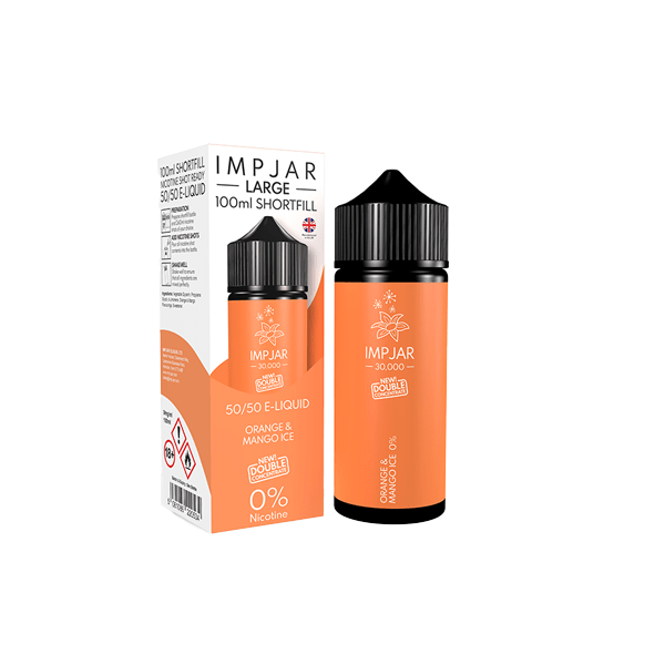 Imp Jar Vaping Products 0mg Imp Jar Original 100ml Shortfill (50VG/50PG)