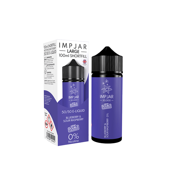 Imp Jar Vaping Products 0mg Imp Jar Original 100ml Shortfill (50VG/50PG)