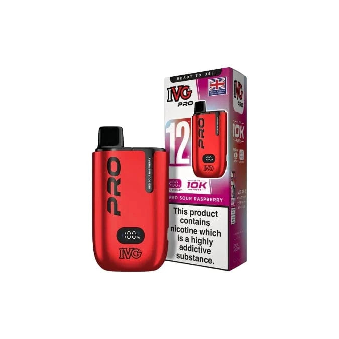 IVG Vaping Products 10mg IVG Pro 12 Prefilled Pod Vape Kit 10000 Puffs