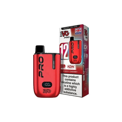 IVG Vaping Products 10mg IVG Pro 12 Prefilled Pod Vape Kit 10000 Puffs