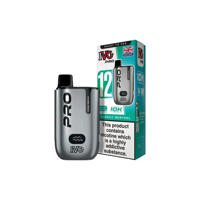 IVG Vaping Products 10mg IVG Pro 12 Prefilled Pod Vape Kit 10000 Puffs