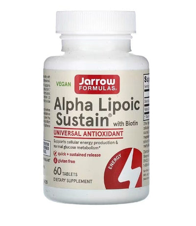 Jarrow Formulas Alpha Lipoic Sustain with Biotin - 60 tabs