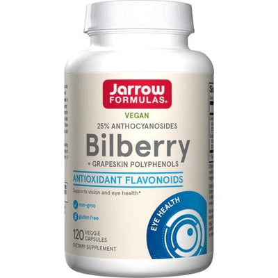 Jarrow Formulas Bilberry + Grapeskin Polyphenols - 120 vcaps
