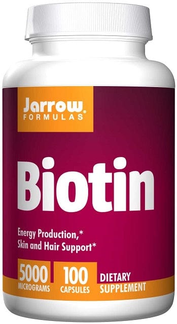 Jarrow Formulas Biotin, 5000mcg - 100 caps