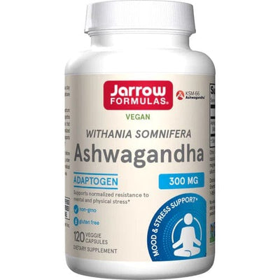 Jarrow Formulas Health and Wellbeing Ashwagandha, 300mg - 120 vcaps