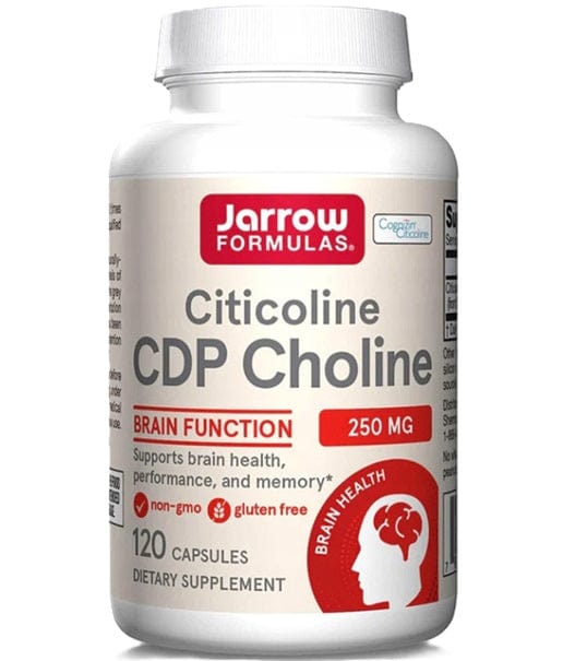 Jarrow Formulas Health and Wellbeing Citicoline CDP Choline, 250mg - 120 caps