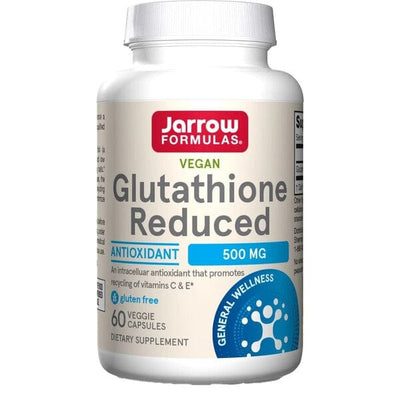 Jarrow Formulas Health and Wellbeing Glutathione Reduced, 500mg - 60 vcaps