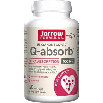 Jarrow Formulas Health and Wellbeing Q-absorb, 100mg - 120 softgels
