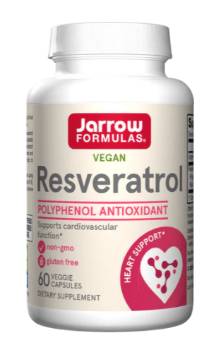 Jarrow Formulas Health and Wellbeing Resveratrol, 100mg - 60 vcaps