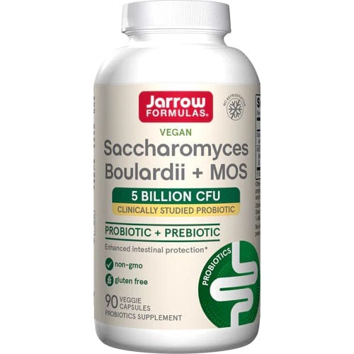 Jarrow Formulas Health and Wellbeing Saccharomyces Boulardii + MOS - 90 vcaps