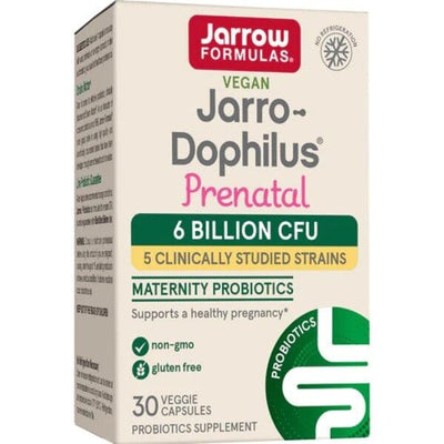 Jarrow Formulas Jarro-Dophilus Prenatal, 6 Billion CFU - 30 vcaps