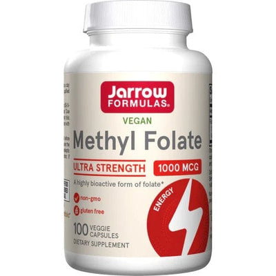 Jarrow Formulas Methyl Folate, 1000mcg - 100 vcaps