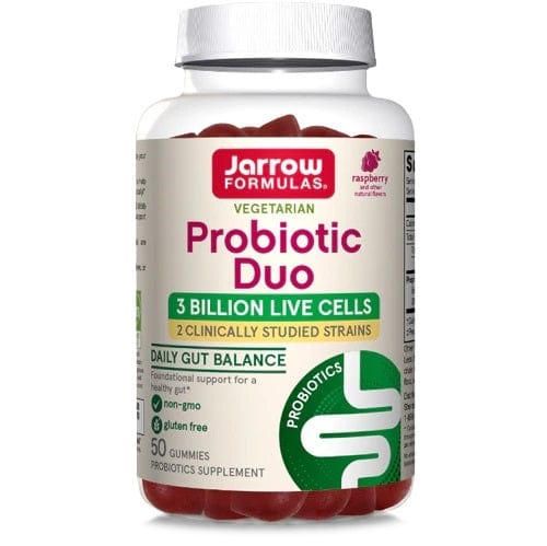 Jarrow Formulas Probiotic Duo, Raspberry - 50 gummies