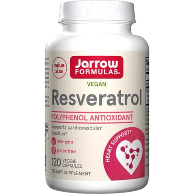 Jarrow Formulas Resveratrol, 100mg - 120 vcaps