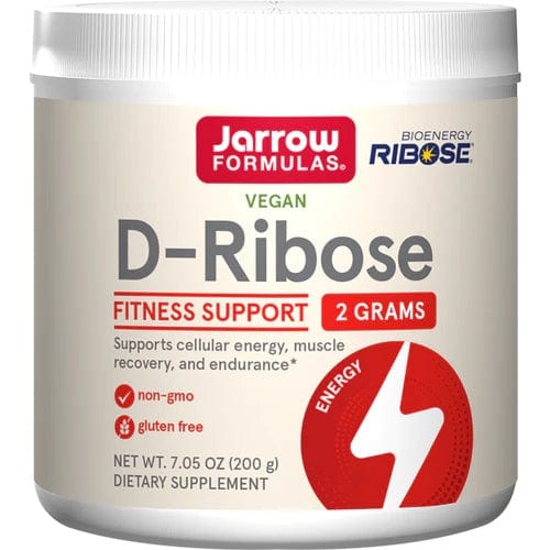 Jarrow Formulas Supplements D-Ribose, Powder - 200 grams
