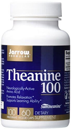 Jarrow Formulas Theanine, 100mg - 60 vcaps