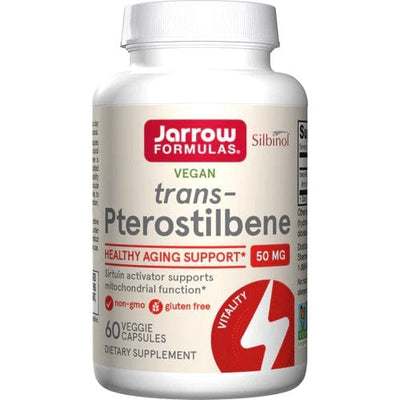 Jarrow Formulas trans-Pterostilbene, 50mg - 60 vcaps