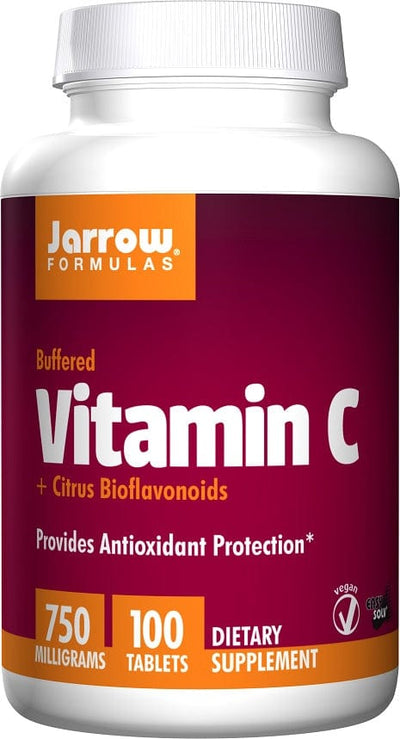 Jarrow Formulas Vitamin C (Buffered) + Citrus Bioflavonoids, 750mg - 100 tabs