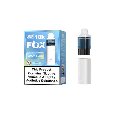 JNR Vaping Products 20mg JNR Fox 10k Prefilled Pods