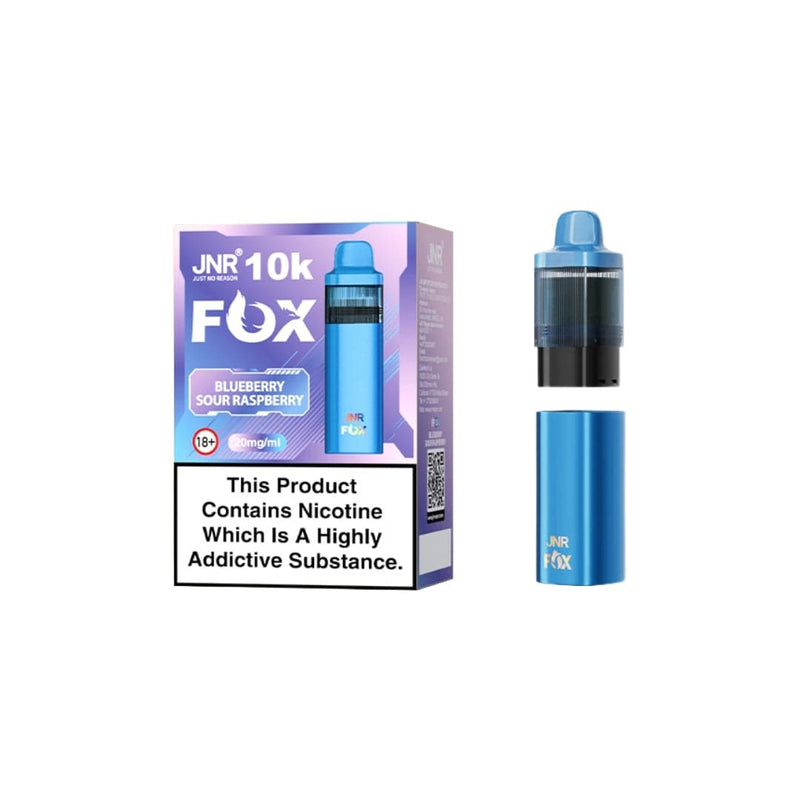 JNR Vaping Products 20mg JNR Fox 10k Prefilled Pods