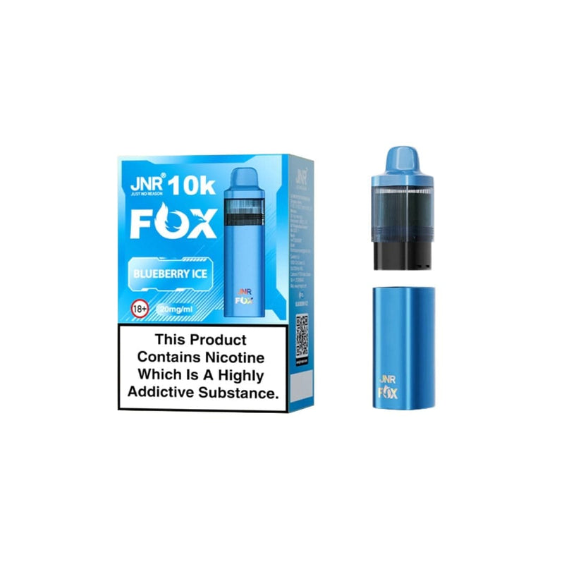 JNR Vaping Products 20mg JNR Fox 10k Prefilled Pods