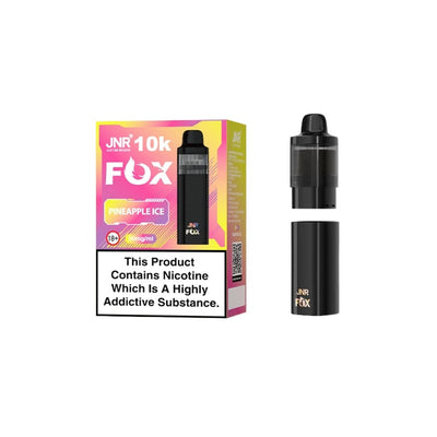 JNR Vaping Products 20mg JNR Fox 10k Prefilled Pods