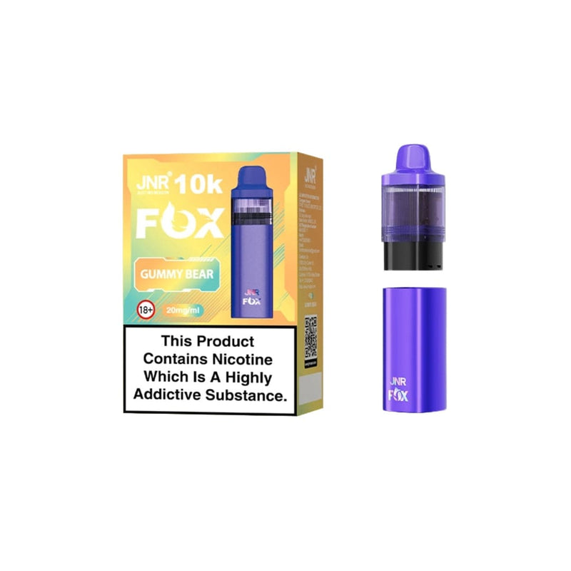 JNR Vaping Products 20mg JNR Fox 10k Prefilled Pods